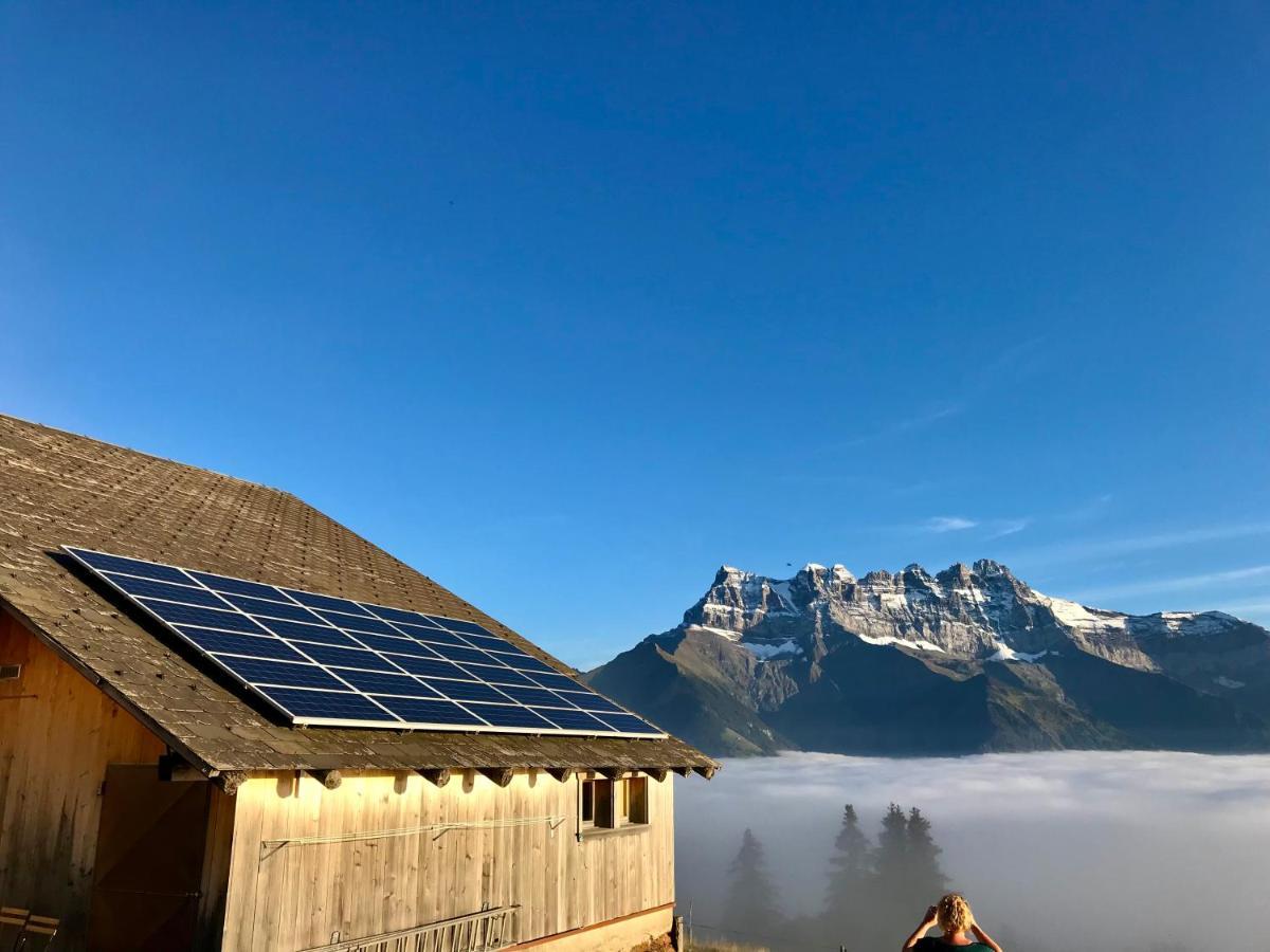 Chalet Chanso Morgins Buitenkant foto