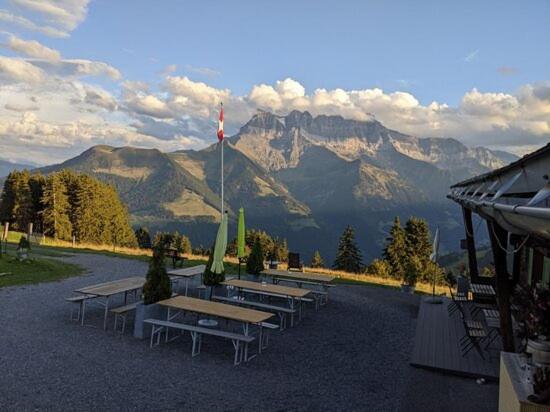 Chalet Chanso Morgins Buitenkant foto